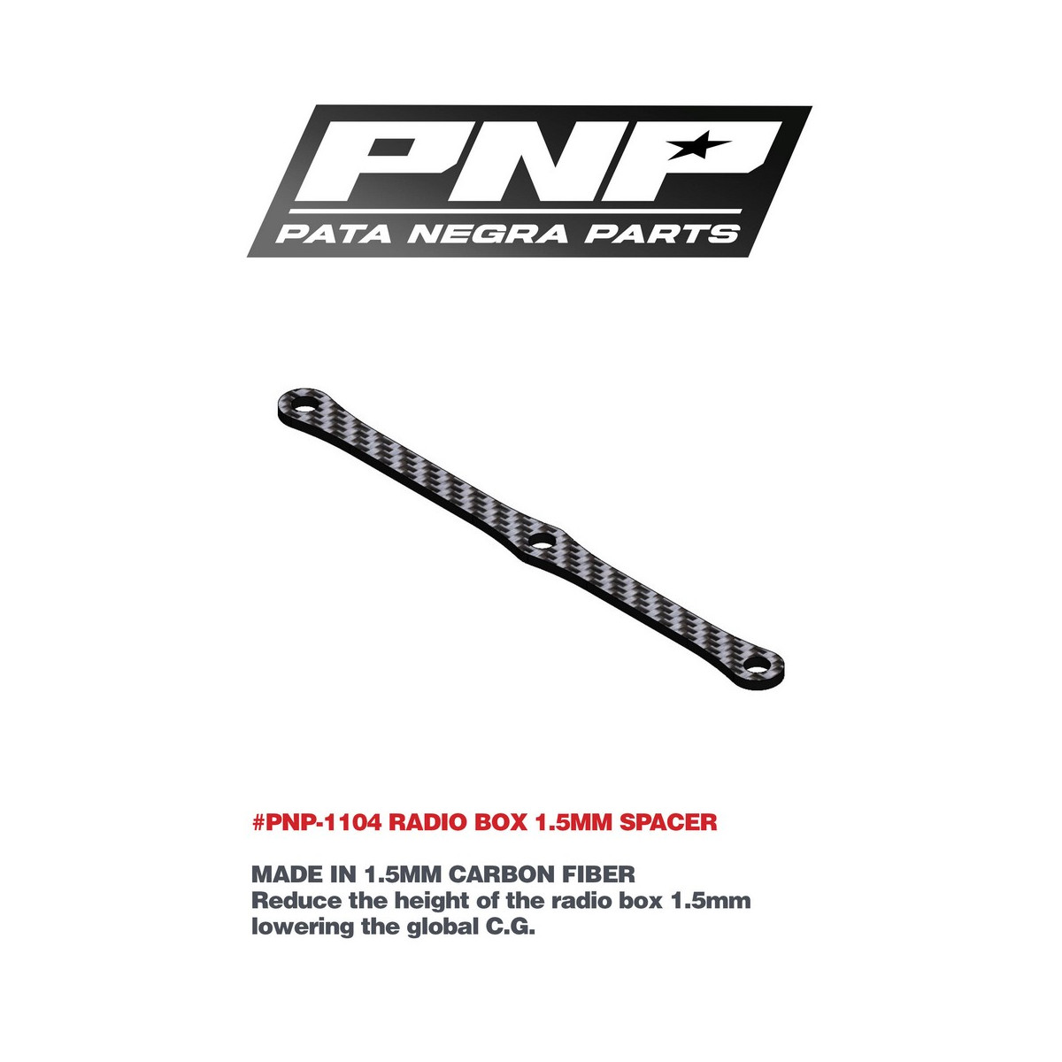 PNP Radio BOX 1.5MM SPACER INFINITY IF18-3 PNP-1104