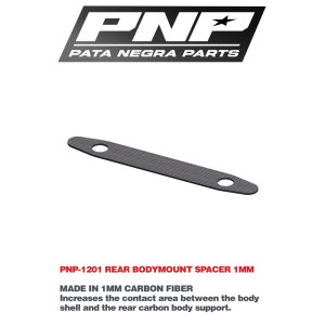 PNP REAR BODYMOUNT SPACER 1mm SERPENT 990/990EVO PNP-1201