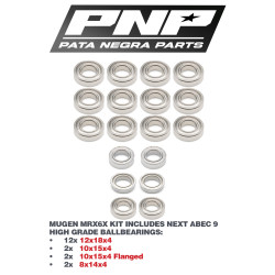 PNP ABEC 9 Transmission Kit MUGEN MRX6-X PNP-2102