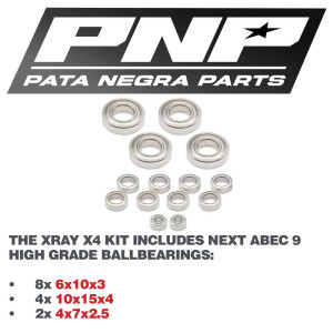 PNP ABEC 9 Transmission Kit XRAY X4 PNP-2105