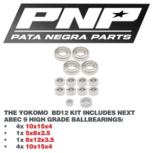 PNP ABEC 9 Transmission Kit YOKOMO BD12 PNP-2108