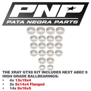 PNP ABEC 9 Transmission Kit XRAY GTX8 23 PNP-2111