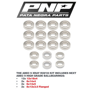 PNP ABEC 9 Transmission Kit XRAY RX823 PNP-2115