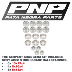 PNP ABEC 9 Transmission Kit Serpent SRX4 GEN3 PNP-2119