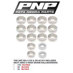 PNP ABEC 9 Transmission Kit ARC R8.4 LCG &amp; R8.4EL...