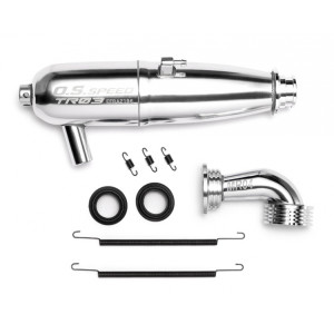 Tuned Silencer Complete Set TR03 EFRA2196 1/8 On-road