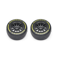 Serpent Wheel/tyre set fr M (2) F190 (SER302059) SER-302059