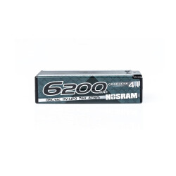 Nosram HV Stock Spec Shorty Graphene-4.1 6200mAh Hardcase - 7.6V LiPo - 130C/65C 999759