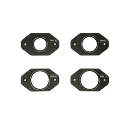 Wheel Piercer Plate For 1/32 Mini 4WD (Black)