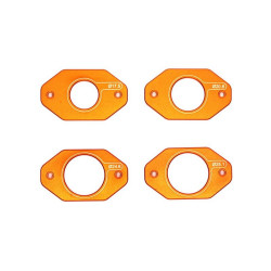 Wheel Piercer Plate For 1/32 Mini 4WD (Orange)