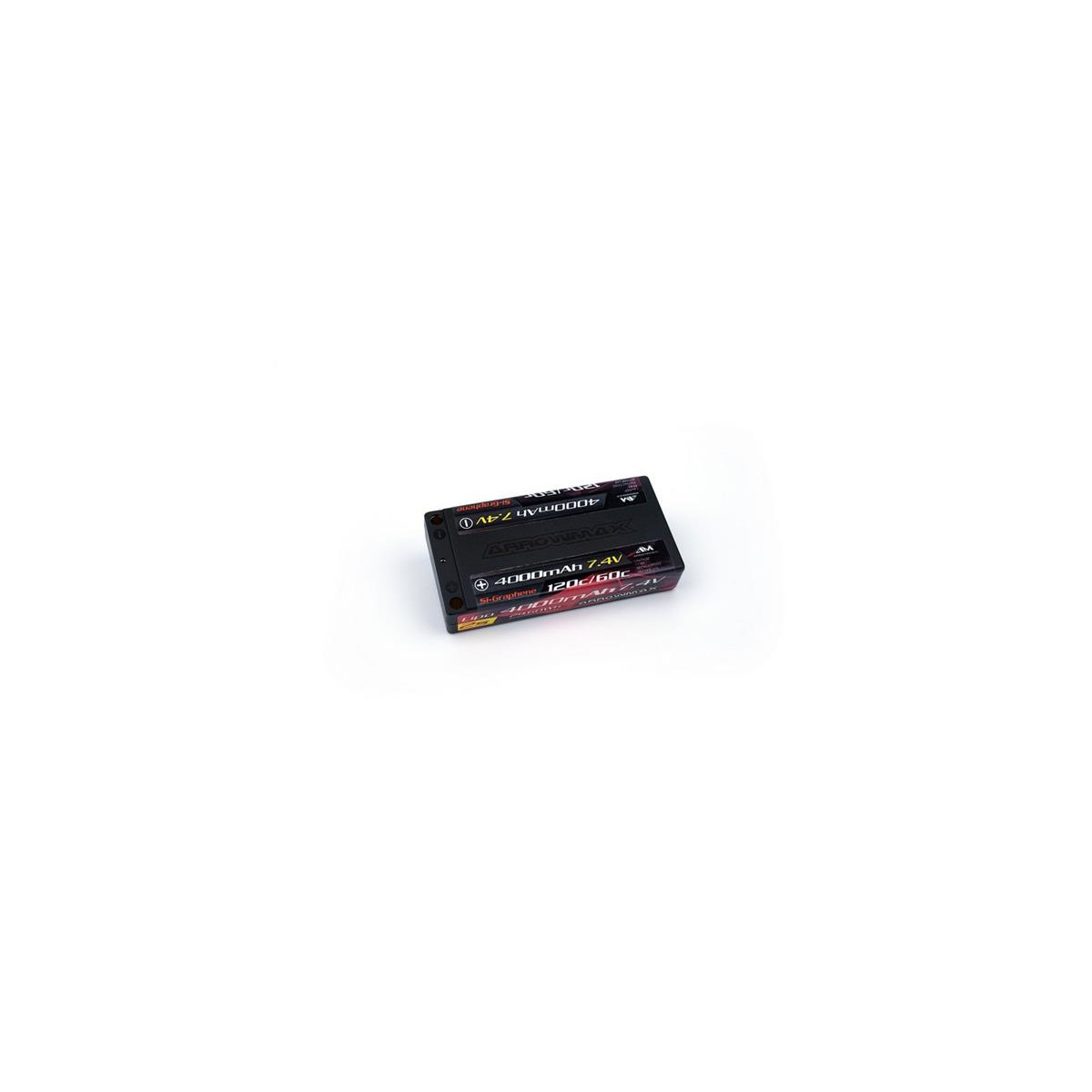 ArrowMax sur le Lipo 4000mAH 1/12 Scale-7.4V 60C continu...