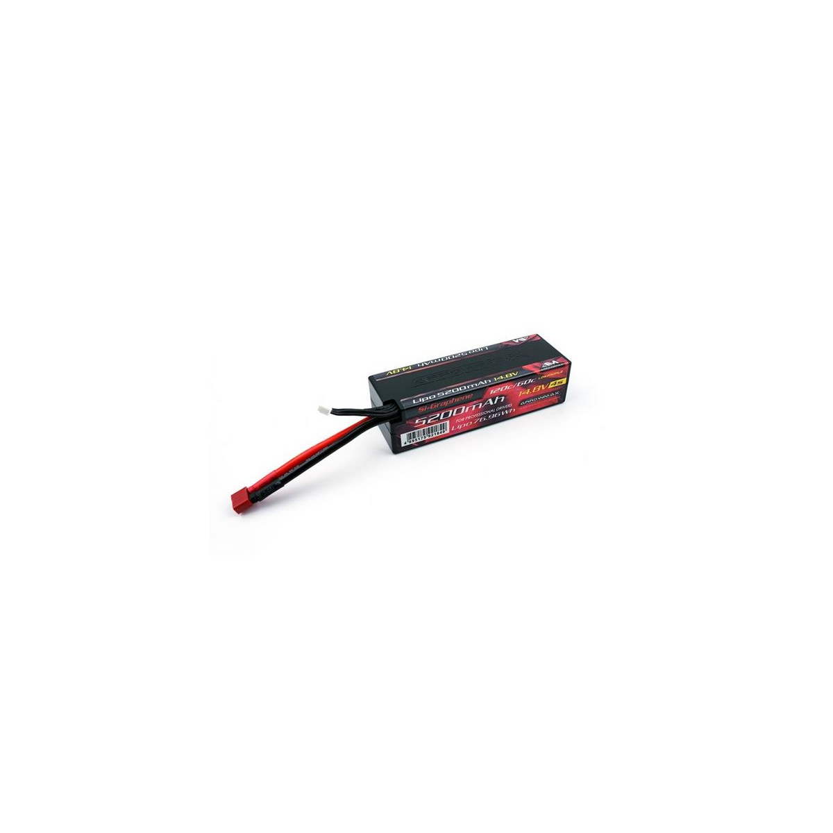 ArrowMax sur Lipo 5200mAh 4S - 14,8V 55C CONTINU 110C...